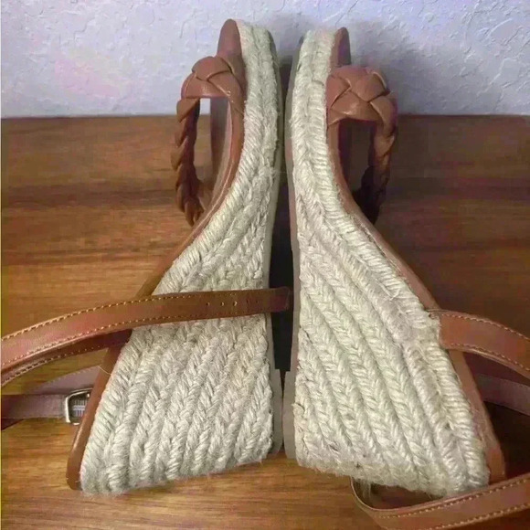 Women's Joyce Wedge Heels Platform Boho- A New Day - Color Tan Size 8 - Picture 4 of 7